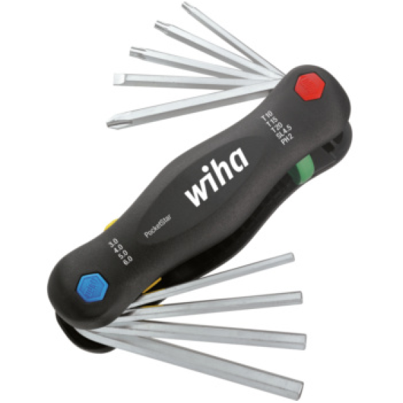 Pocketstar wiha tournevis, 9 pzs, mélangé-Beschreibung lesen