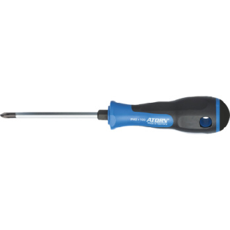 Destornillador Phillips ATORN PH 2 x 105 mm, con capuchón de golpe-Leer más