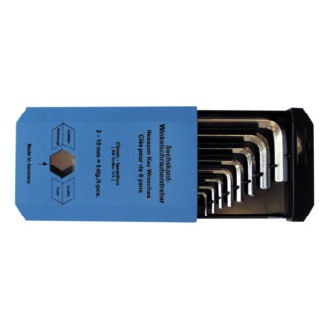 Juego de destornilladores hexagonales ATORN, 8 piezas, 2-10 mm, en caja-Leer más