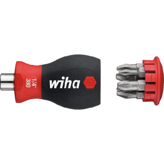 Minidestornillador WIHA, 6 puntas en mango PH 1, 2, 3 / PZ 1, 2, 3-Leer más