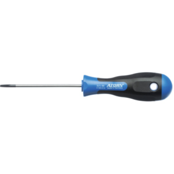 Destornillador de ranura ATORN 0,5 x 3,0 x 80/166 mm, varilla redonda-Leer más