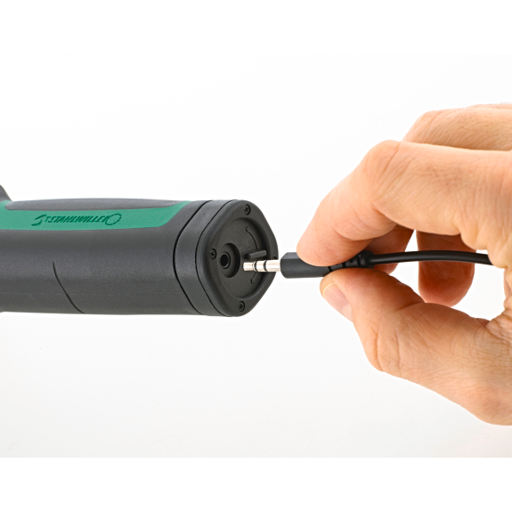 Llave dinamométr. STAHLWILLE Sensotork 713 R, tam 40, rango medición 20 - 400 N-Leer más