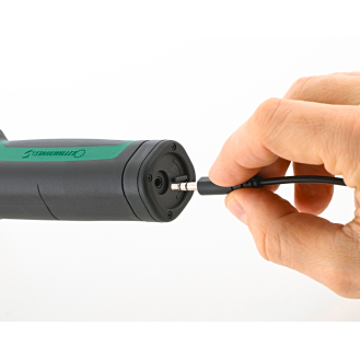 Llave dinamométr. STAHLWILLE Sensotork 713 R, tam 40, rango medición 20 - 400 N-Leer más