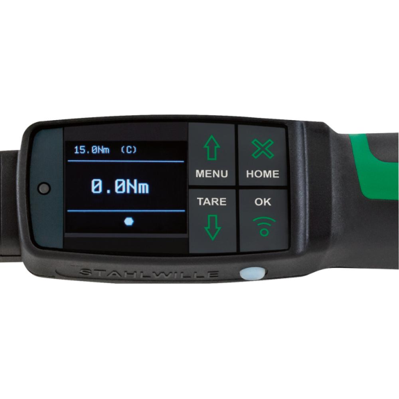 Llave dinamométrica STAHLWILLE Manoskop 714, rango de medición 6-60 Nm-Leer más
