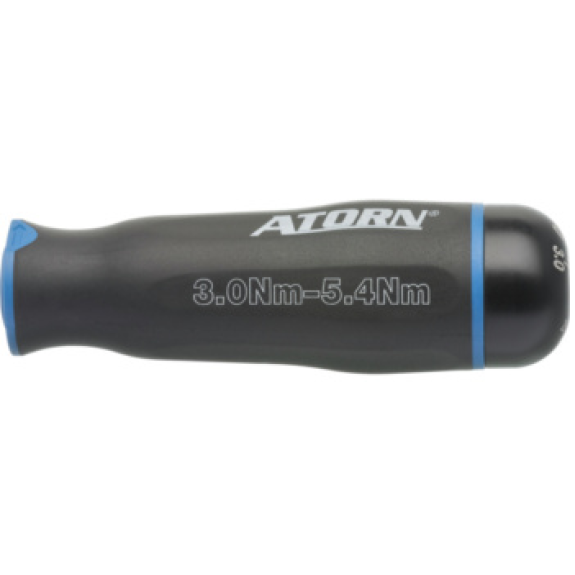 Atornillador dinamométrico ATORN, ajustable 3,0 a 5,4 Nm Atornillador dinamométrico ATORN, ajustable 3,0 a 5,4 Nm-Leer más