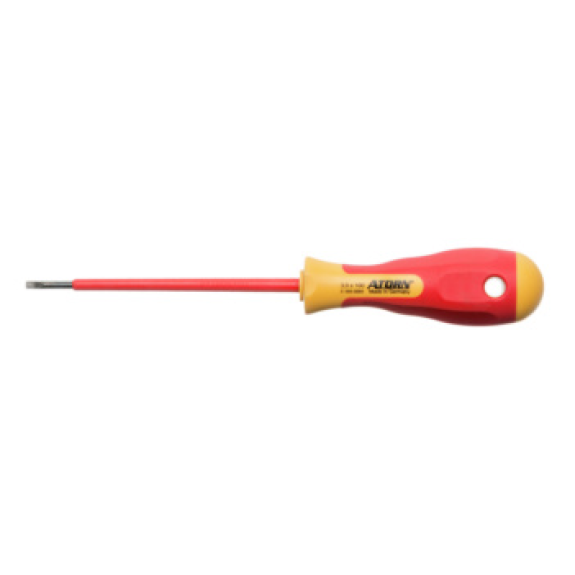 Destornillador de ranura VDE ATORN 3,0 x 100 mm Destornillador de ranura VDE ATORN 3,0 x 100 mm-Leer más