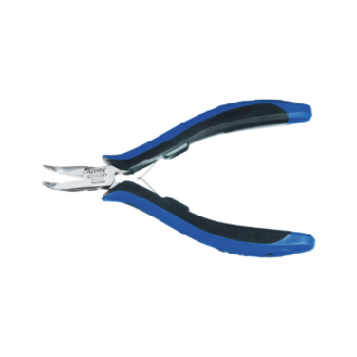 Alicates de punta fina de precisión para electrónica ESD ATORN, 130 mm, doblado-Leer más