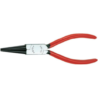 Alicates p. larga KNIPEX 160 mm, mordaza larga red., cbza. pulida, mango plást.-Leer más