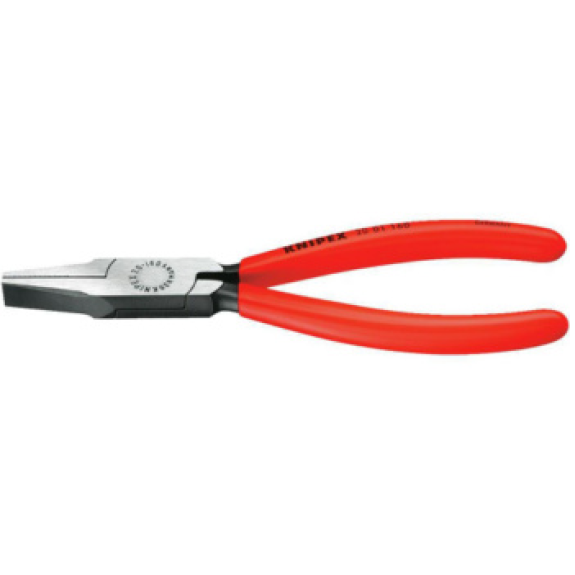 Aliate de Punta Plana Knipex 180 mm Cabeza Pulida Con Mango de Plástico-Beschreibung lesen