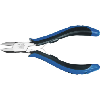 Cortadores laterales electrónica de precisión ATORN ESD, 140 mm, cabeza ovalada