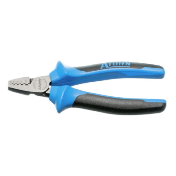 Alicates manguito protector ATORN, 145 mm, cabeza pul., mango 2 C, 0,25-2,5 mm² Alicates manguito protector ATORN, 145 mm, cabeza pul., mango 2 C, 0,25-2,5 mm²-Leer más