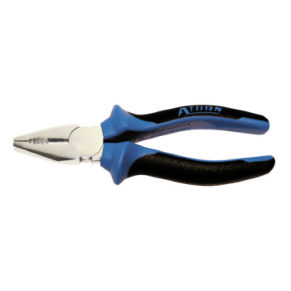 Alicates combinados ATORN 160 mm, cromados, mango de 2 comp. Alicates combinados ATORN 160 mm, cromados, mango de 2 comp.-Leer más
