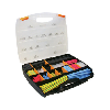 Surtido tubos termorretráctiles de colores para conductores de 1-20 mm, 975 pza Surtido tubos termorretráctiles de colores para conductores de 1-20 mm, 975 pza