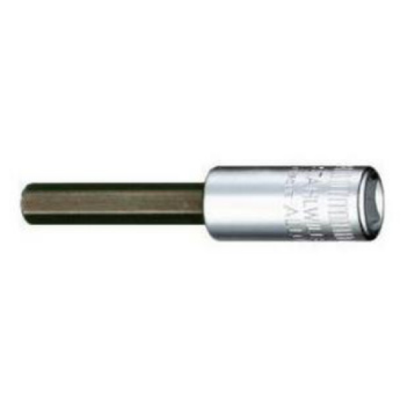 Punta de atornillar STAHLWILLE, 3 mm, 1/4", para tornillos con hexágono interio-Leer más