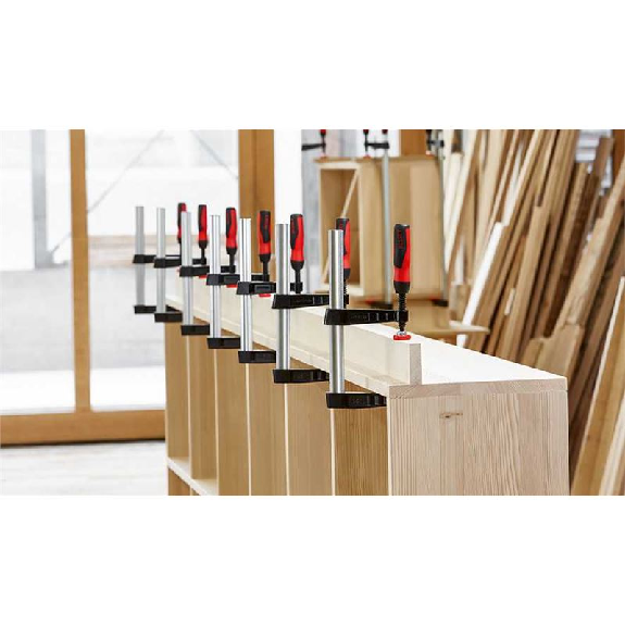Bessey Original Temperguss-Schraubzwinge TG mit 2-Komponenten-Kunststoffgriff-Beschreibung lesen