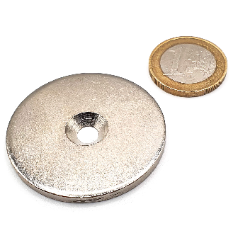 Metallscheibe mit Ø42mm abgeschrägtes Loch-Beschreibung lesen