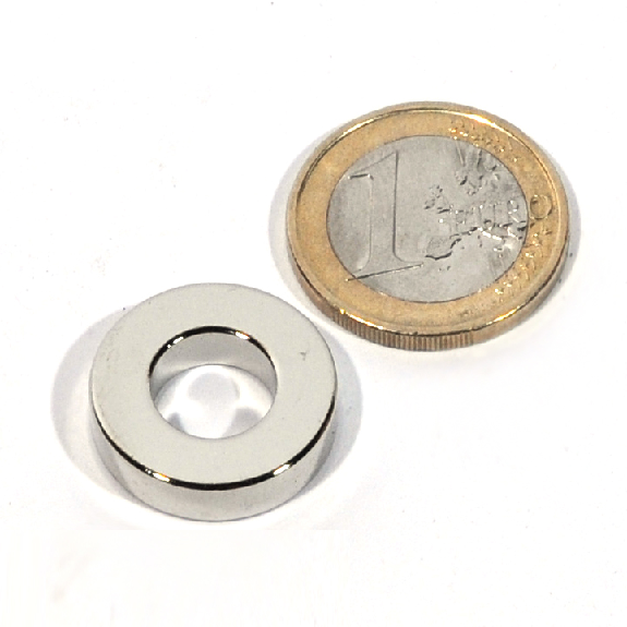 Anillo magnet de neodimio Øext20 x Øint10 x 5 mm Anillo magnet de neodimio Øext20 x Øint10 x 5 mm-Leer más
