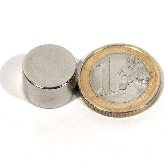Disc magnetico neodimio Ø15 x 10 mm, potenza 7 kg-Leggi tutto