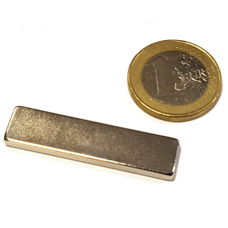 Neodym -Magnetblock 40x10x3mm, Leistung 4,5 kg-Beschreibung lesen