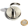 Ø48 mm Magnet de gancho, potencia 81 kg