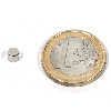 Disc magnetico neodimio Ø 4x4mm, potenza 0,5 kg