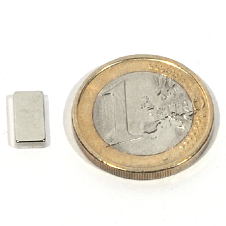 Neodym -Magnetblock 10x5x2mm, Leistung 0,880 kg-Beschreibung lesen