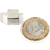 Neodymium Magnet Block 10x10x10 mm, 3.8 kg de potencia