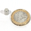 Neodym -Magnetscheibe Ø 5x8 mm, Leistung von 0,95 kg