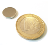 Disco magnet de neodimio Ø13 x 2 mm, potencia 1.80 kg