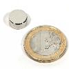 Disco magnet de neodimio Ø10 x 5 mm, 2.4 kg de potencia