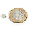 Disco magnet de neodimio Ø 5x3mm, potencia 0.64 kg