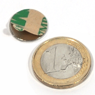 15x1 mm Aufklebermagnet, Leistung 0,65 kg-Beschreibung lesen