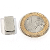 Bloque de magnet de Neodymium 15x5x5 mm, potencia 4.1 kg