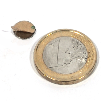 Magnete adesivo 8x075 mm, potenza 0,2 kg-Leggi tutto