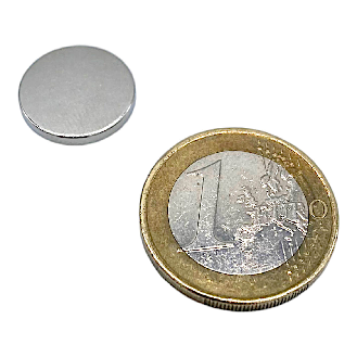 Disc magnetico neodimio Ø 15x2mm, potenza 1,9 kg-Leggi tutto