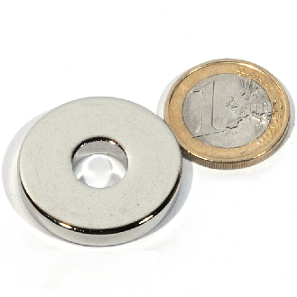 Anello a magnete neodimio Øext30 x Øint10 x 5 mm-Leggi tutto