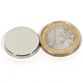 Disc magnetico neodimio Ø20 x 3 mm, potenza 4.6 kg-Leggi tutto