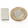 Bloque de magnet de neodimio 20x10x2mm, potencia 2.1 kg