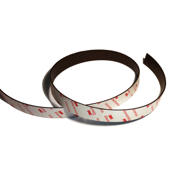 Bande aimantée néodyme adhésive 20mmx1.5mmx1m, puissance 400gr/cm² Bande aimantée néodyme adhésive 20mmx1.5mmx1m, puissance 400gr/cm²-Lire la description