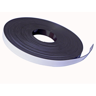 Isotroper weißer PVC -Magnetstreifen 20 mm x 2 mm x 50 Meter-Beschreibung lesen