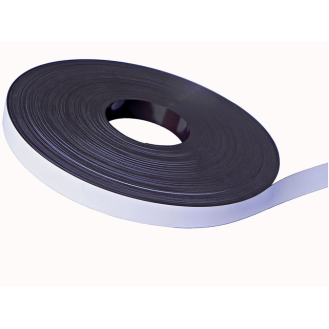 Isotroper weißer PVC -Magnetstreifen 39 mm x 1,3 mm x 50 Meter-Beschreibung lesen