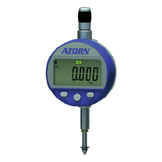 Reloj comparador elec. ATORN, rango med. 25 mm incr. 0,01 mm para med. dinám.-Leer más