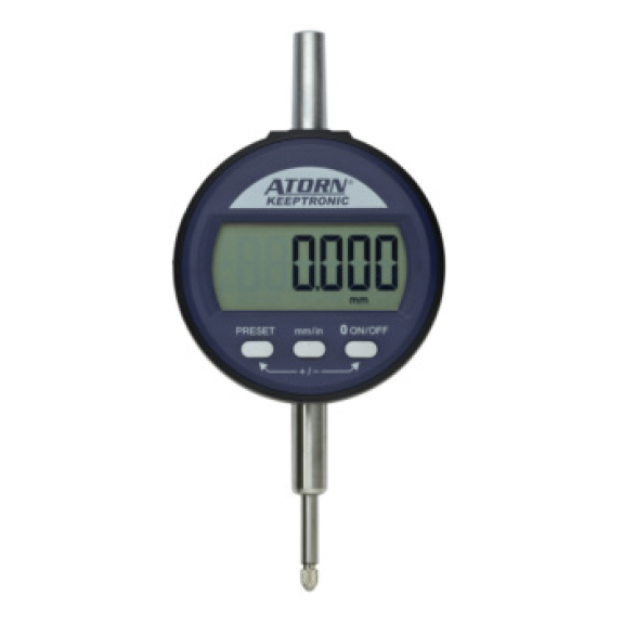 Horloge du comparateur de vis, Keeptronic 12,5 mm, incr. 0,001 mm, sel. Données multicomes-Leggi tutto