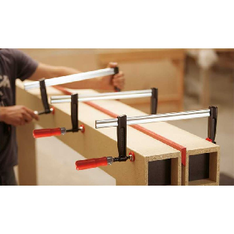 Tornillo de apriete de fundición maleable con empuñadura de madera TPN-BE - TPN40S10BE --Leer más