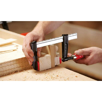 Tornillo de apriete de fundición maleable con empuñadura de madera TPN-BE - TPN40S10BE --Leer más