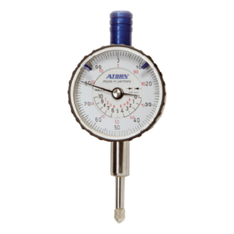 Reloj comparador pequeño ATORN rango 10 mm int. escala 0,01, ind. concént. mm-Leer más