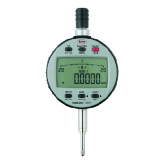 Reloj comparador digital 1087 Ri MarCator 50 mm/1 pulgada, 0,0005-Leer más