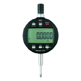 Reloj comparador digital 1086 Ri MarCator 25 mm/1 pulgada, 0,01-Leer más