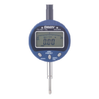 Reloj comparador electrónico ORION, 12,5 mm, incremento 0,01 mm, en estuche-Leer más