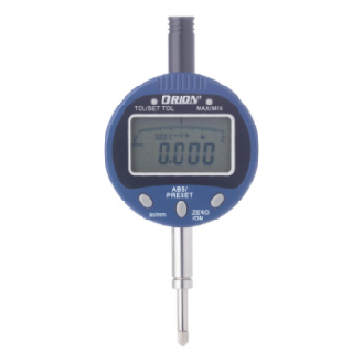 Reloj comparador electrónico ORION, 12,5 mm, incremento 0,001 mm, en estuche-Leer más